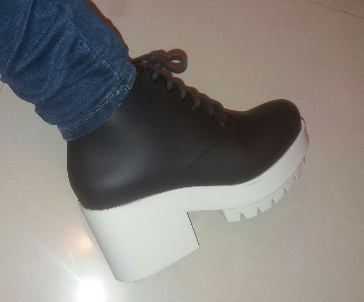 Bota Melissa Stellar Branca Mini Melissa Stellar Bota Melissa Transparente  Melissa Stellar II