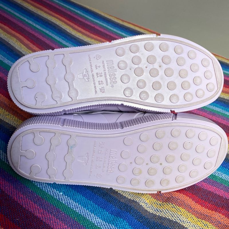 Melissa Tenis Cano Alto Lavanda N 38 | Melissa Usado 100072494