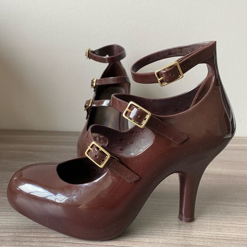 Melissa Three Straps Elevated + Vivienne Westwood | Melissa Usado