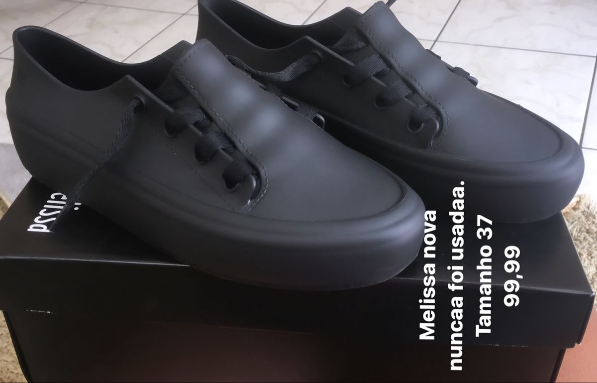 tênis melissa ulitsa sneaker preto