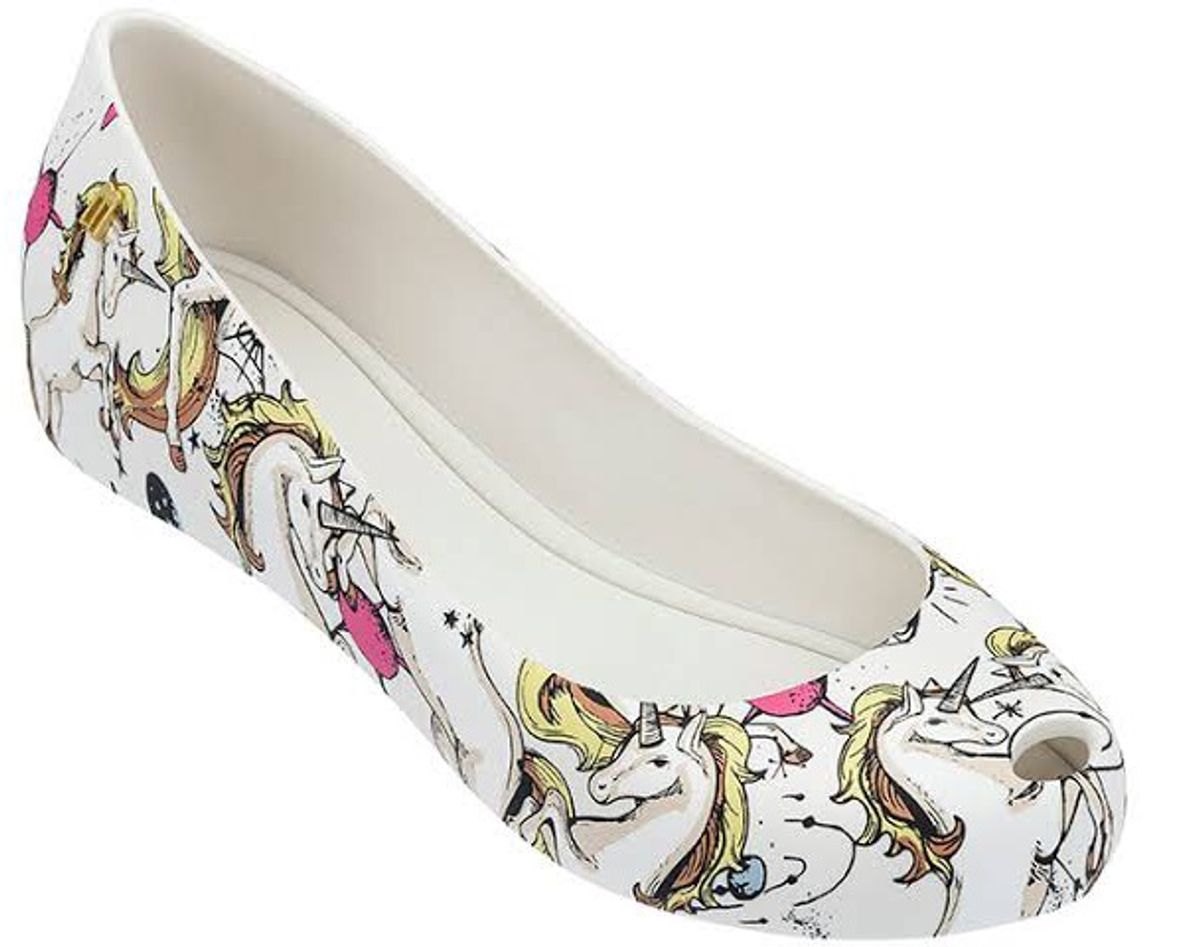 sapatilha unicornio melissa