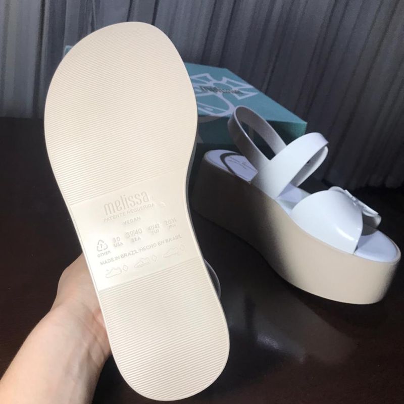 Melissa Vivienne Westwood Connect Branca 39/40 | Sandália Feminina