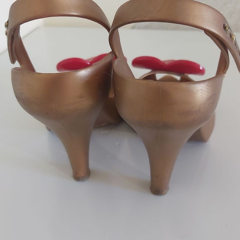 Vivienne Westwood × Melissa ブラウンハイヒール Melissa Vivienne Westwood Lady Dragon | Melissa Usado 97786582