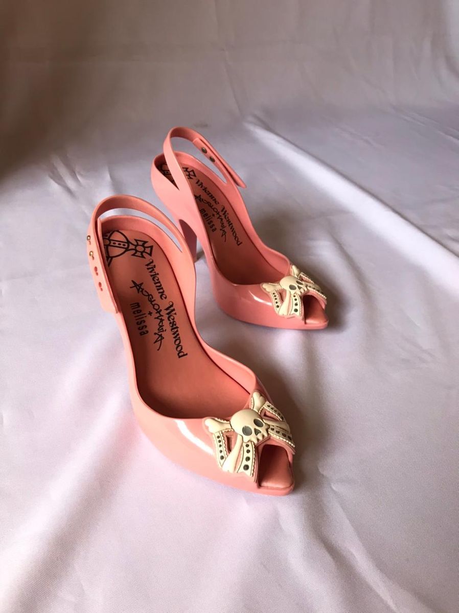 Melissa Vivienne Westwood Lady Dragon Skull Rosa 36