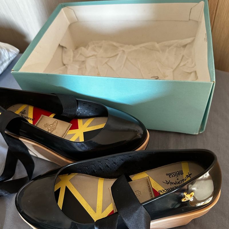 Melissa Vivienne Westwood - Rocking Horse Ballerina Preto 34
