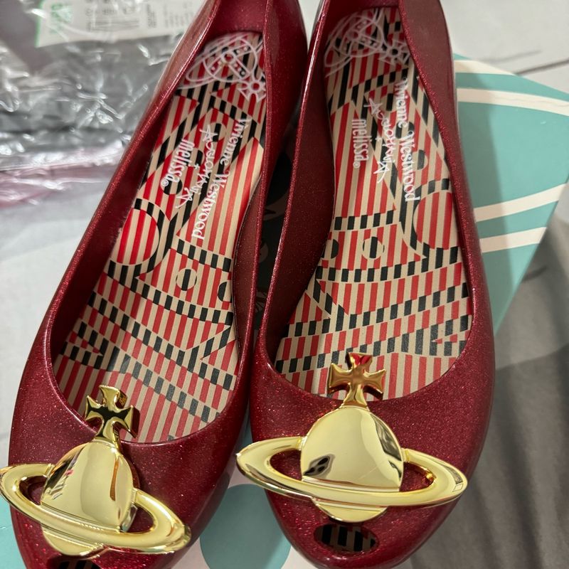 Melissa Vivienne Westwood Tamanho 37 | Melissa Usado 99788340 | enjoei