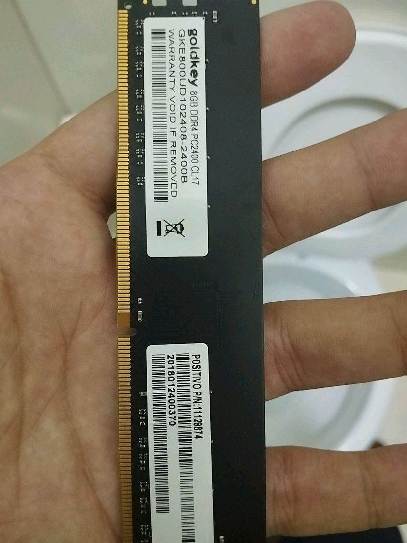 Memória Ram Goldkey Ddr4 8gb 2400mhz | Item Info & Eletro Goldkey Usado ...