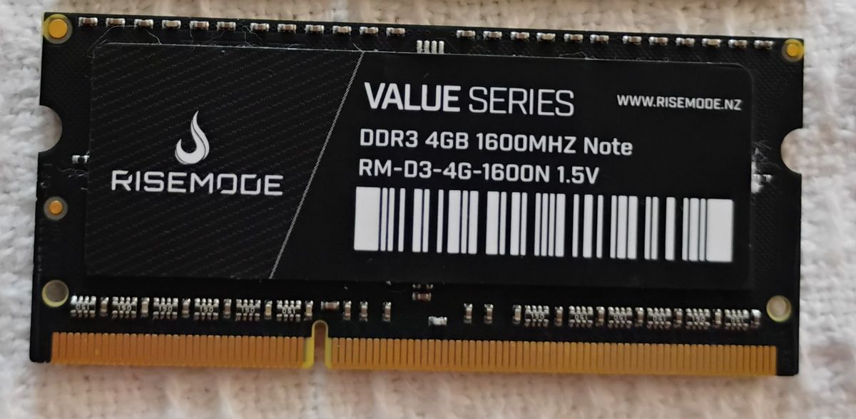 Memória Ram para Notebook Rise Mode, 4gb, 1600mhz, Ddr3, 1.5v | Item ...