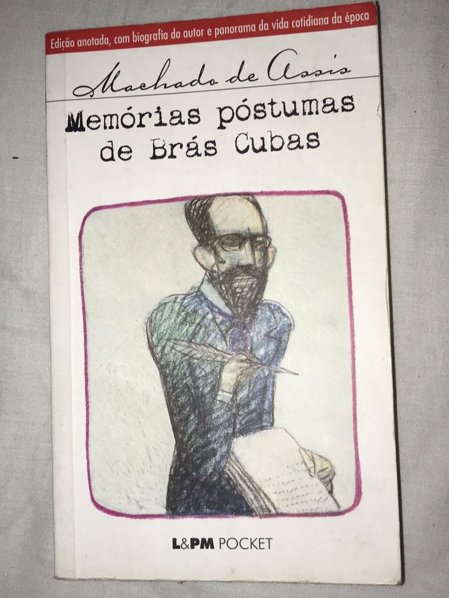Memórias Póstumas de Brás Cubas, Machado de Assis, Livro Editora L&Pm  Pocket Usado 42712435
