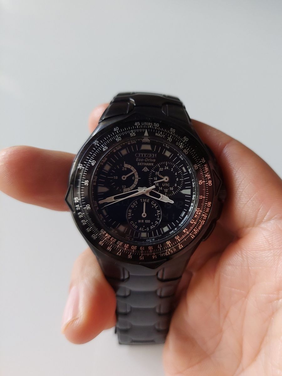 Citizen eco drive black eagle shop