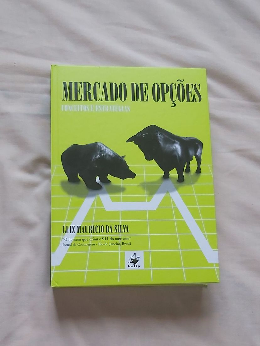 Mercado de Opções Conceitos e Estratégias Livro Luiz Mauricio Da Silva Usado enjoei