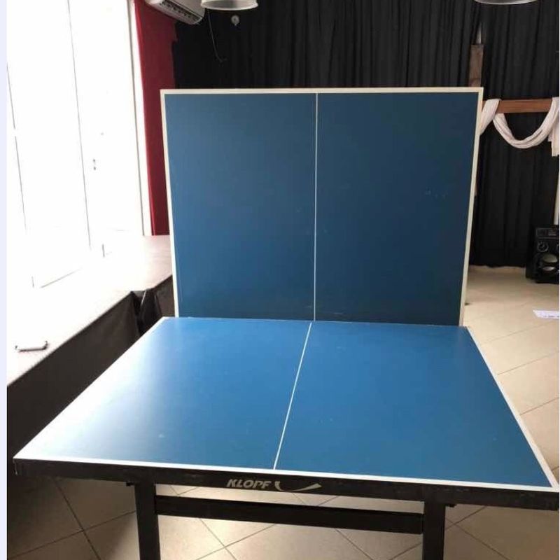 Mesa ping pong usada em promoção