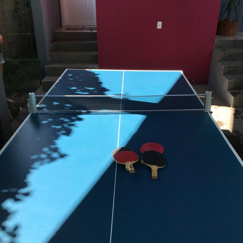 Mesa de Ping Pong/ Tênis de Mesa Klopf Dobrável com Rodas, Jogo de  Tabuleiro Klopf Usado 41132775