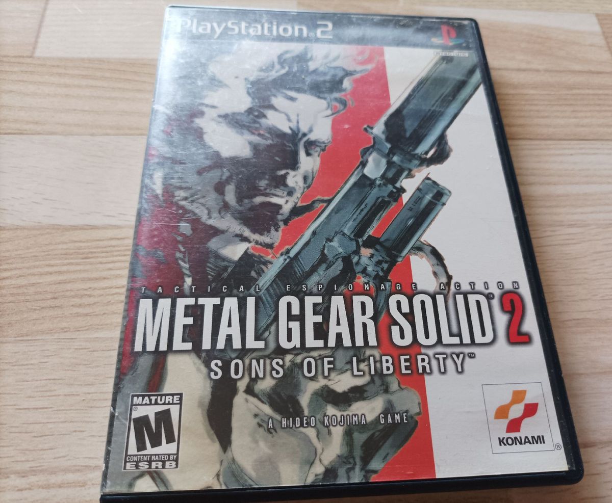 Metal Gear Solid 2 Playstation 2 | Jogo de Videogame Sony Usado ...