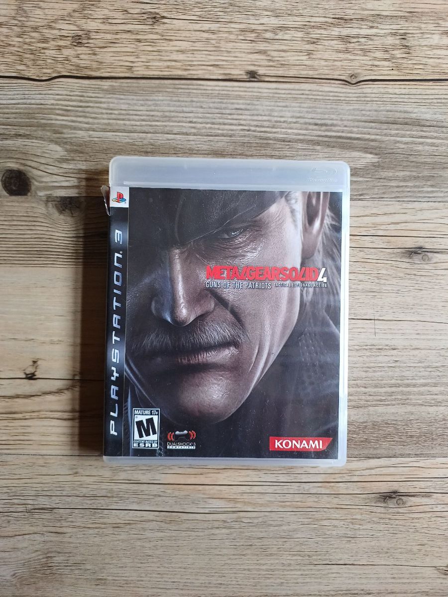 Metal Gear Solid 4 - Ps3 | Jogo de Videogame Play Station Usado ...