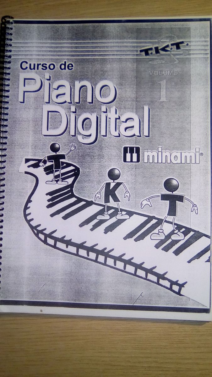 Método para Piano Digital Tkt Volumes 1 2 3 e 4 Livro Tkt Usado