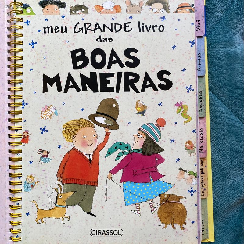 Meu Grande Livro Das Boas Maneiras | Livro Girassol Usado 108635656 | enjoei