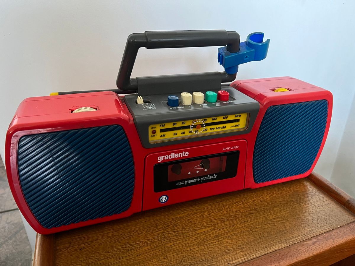 Meu Primeiro Gradiente - Anos 90 | Item Infantil Gradiente Usado ...