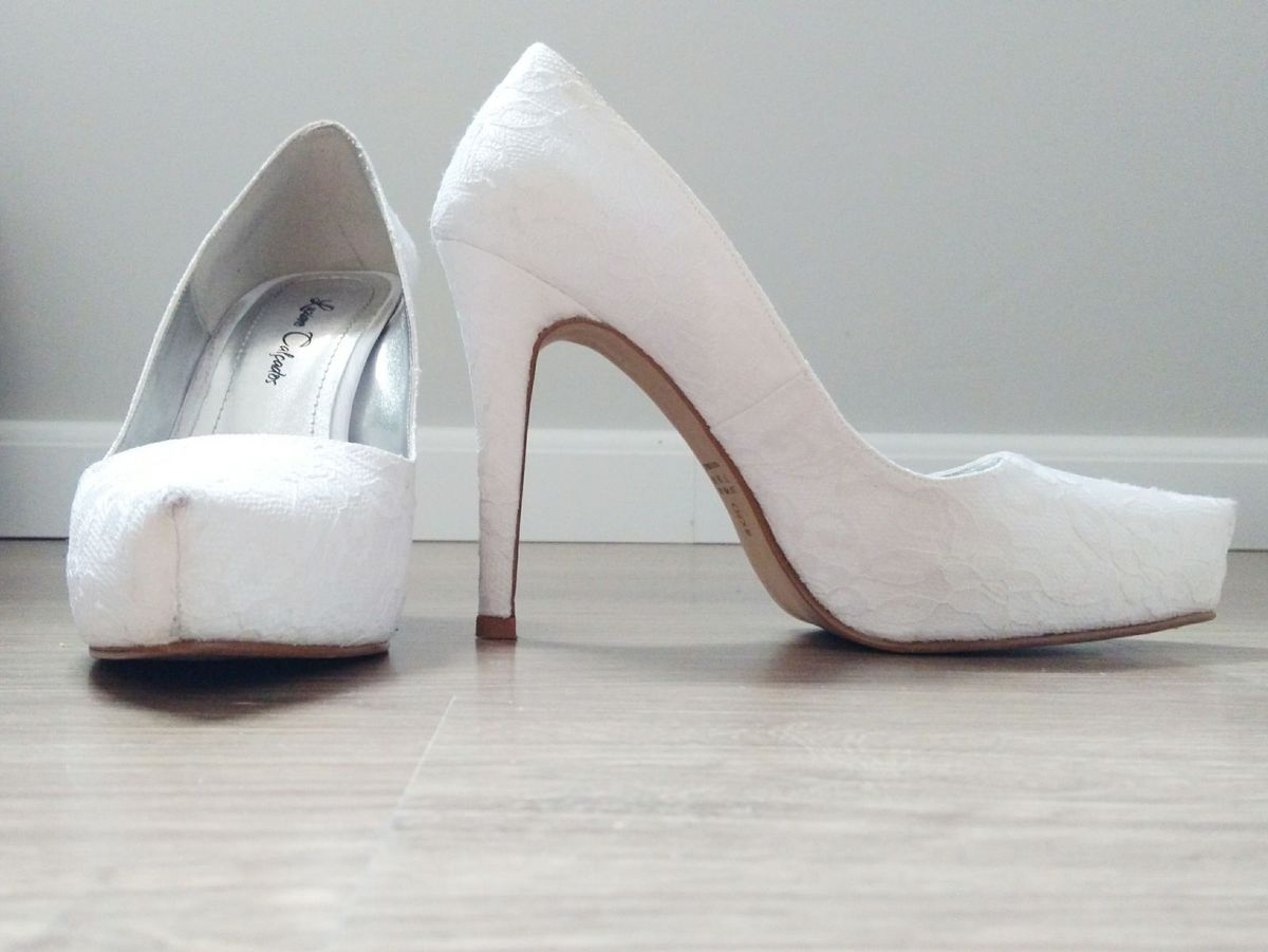 sapato de cristal para casamento