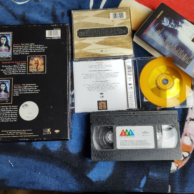 未開封MICHAEL JACKSON GHOSTS デラックス・コレクターSet Michael Jackson - Ghosts (Deluxe Collector Box Set) 1997