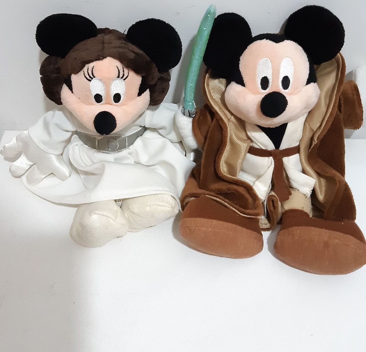 Mickey e Minnie Star Wars Disneyland | Pelúcia Disney Usado