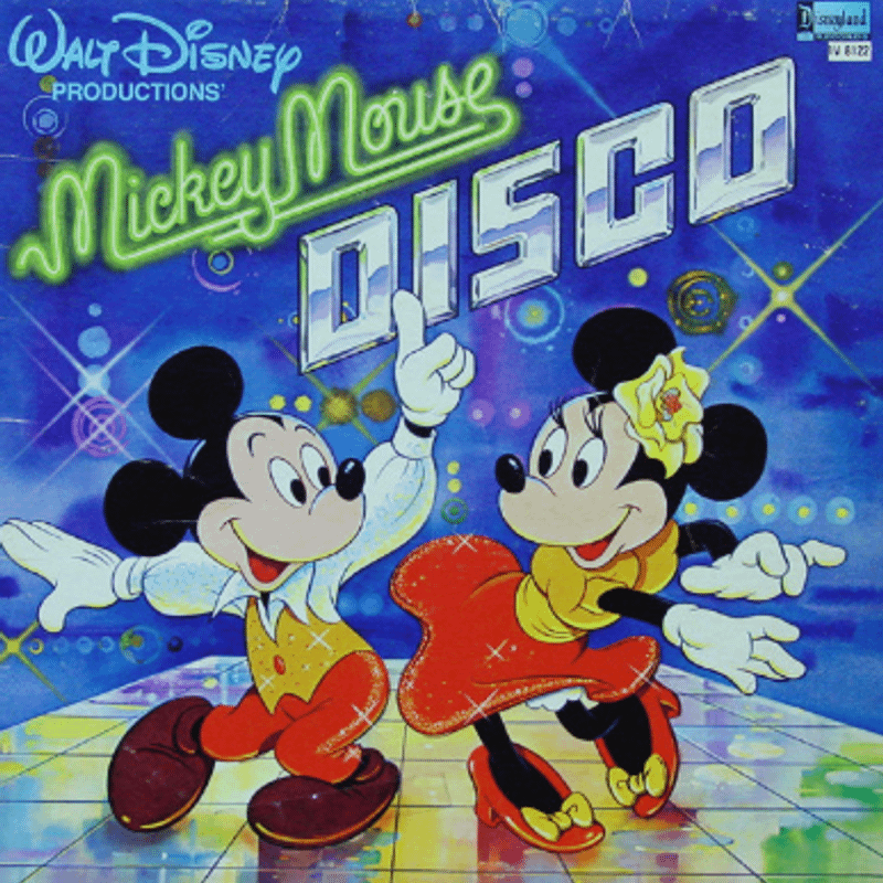 Walt sale Disney Mickey Mouse Disco Record Album LP Vinyl 1979