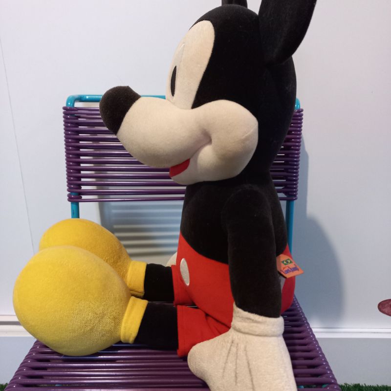Pelúcia Mickey Mouse Camiseta Brasil Disney - Long Jump em