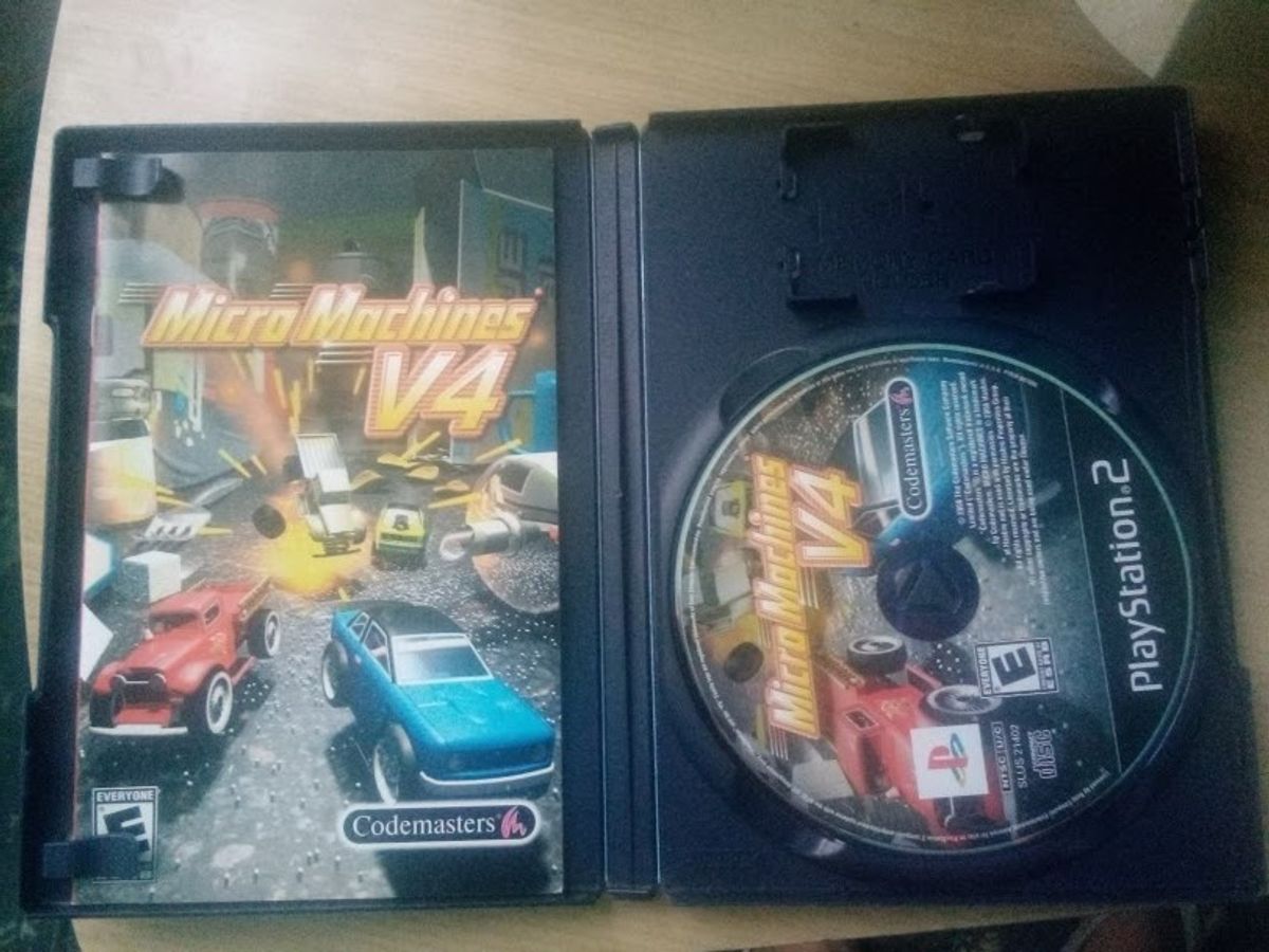 Micro Machines V4 Ps2 | Jogo de Videogame Playstation Usado 49531229 ...
