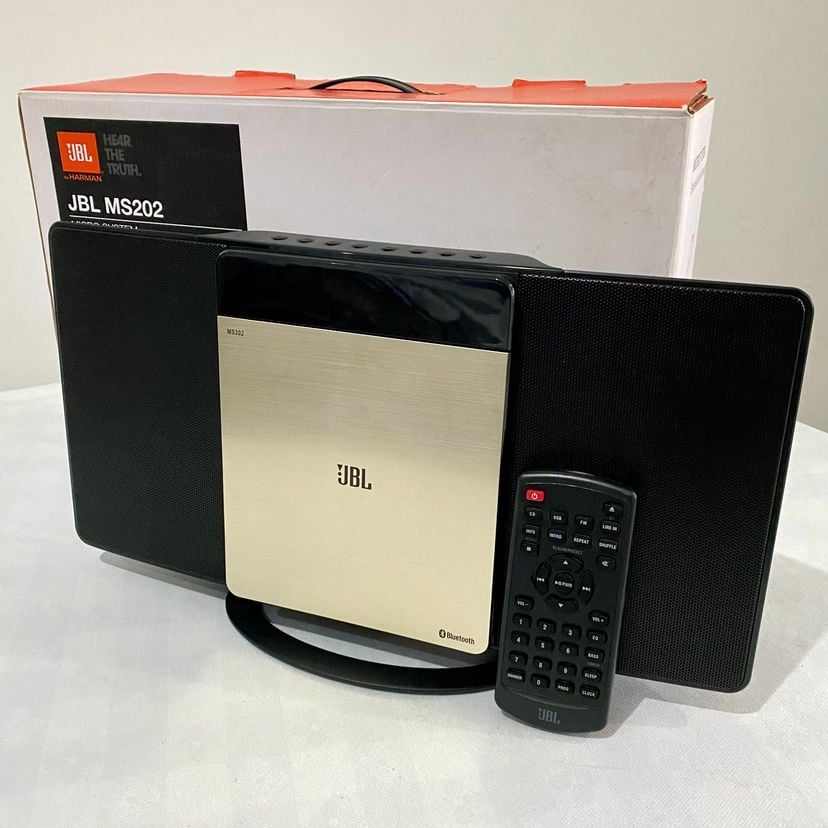 Micro System Jbl Ms202 - Bluetooth Usb Radio Fm Am Cd Mp3 | Item Info ...