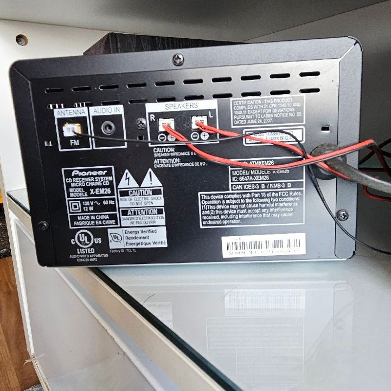 Micro System Pioneer X-Em26 | Pioneer Usado 122097222 | enjoei