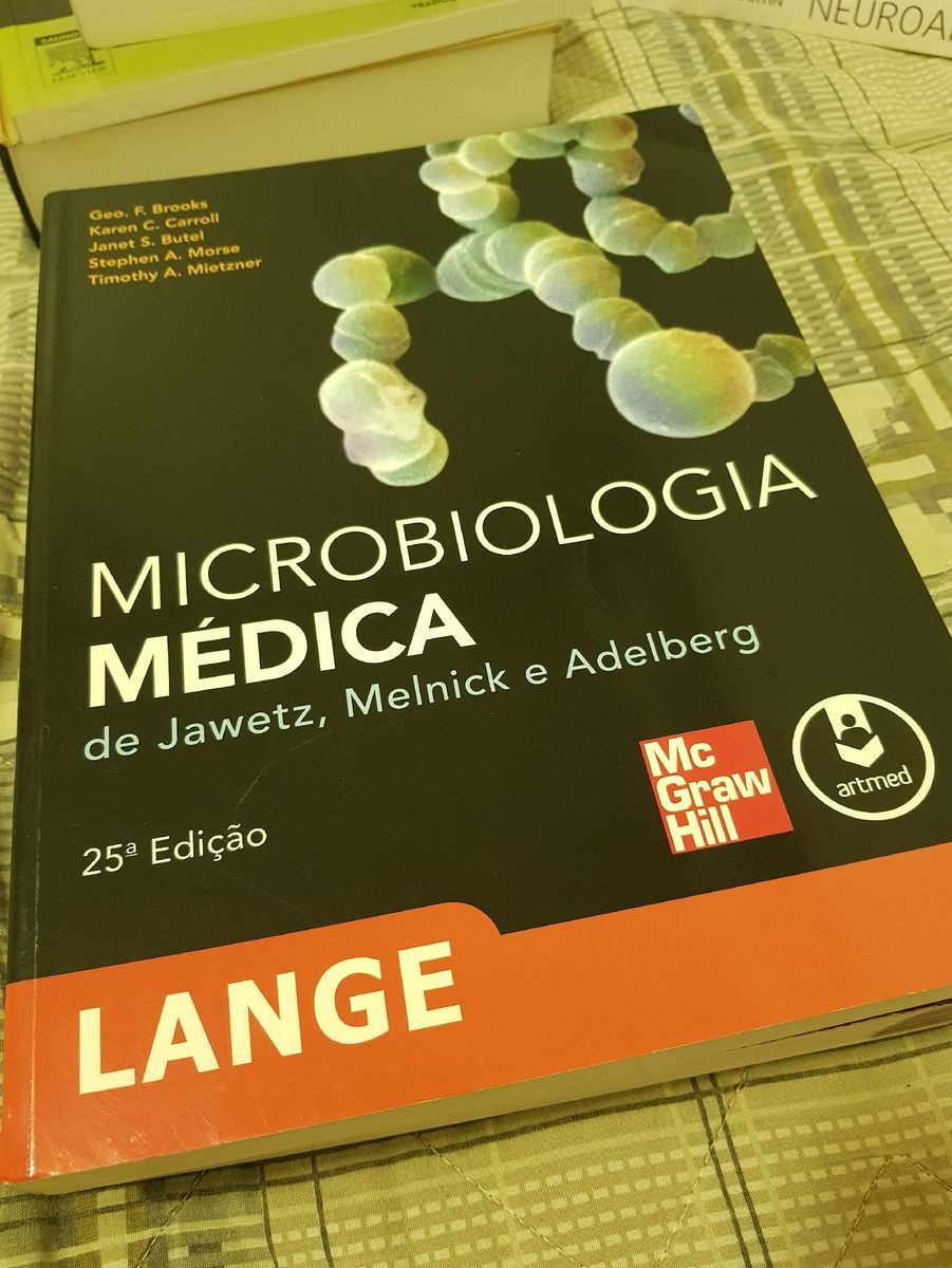 Microbiologia Médica Jawetz | Livro Artmed Usado 50250055 | Enjoei