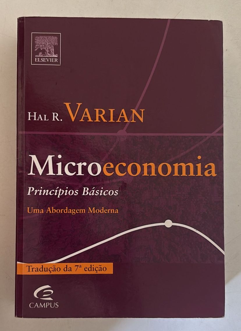 Microeconomia - Principios Básicos - Hal R. Varian | Livro Usado ...