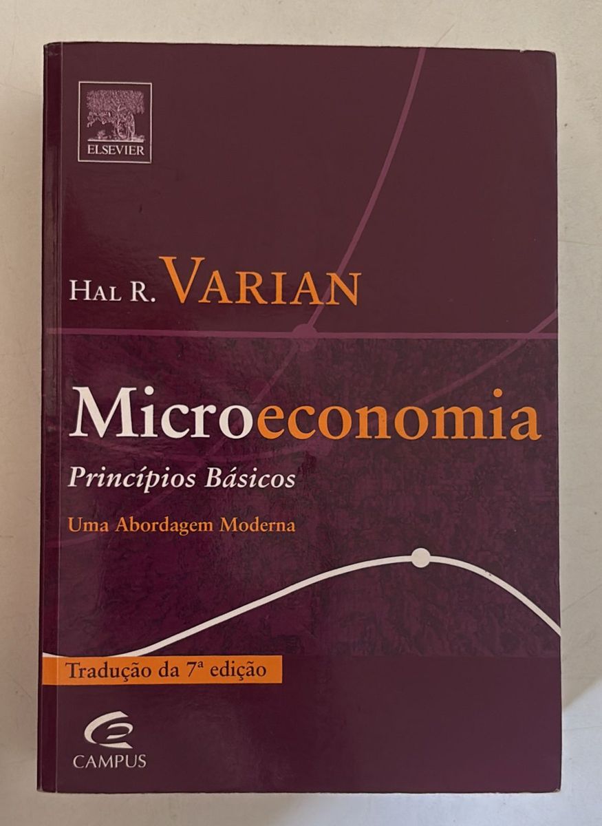 Microeconomia - Principios Básicos - Hal R. Varian | Livro Usado ...