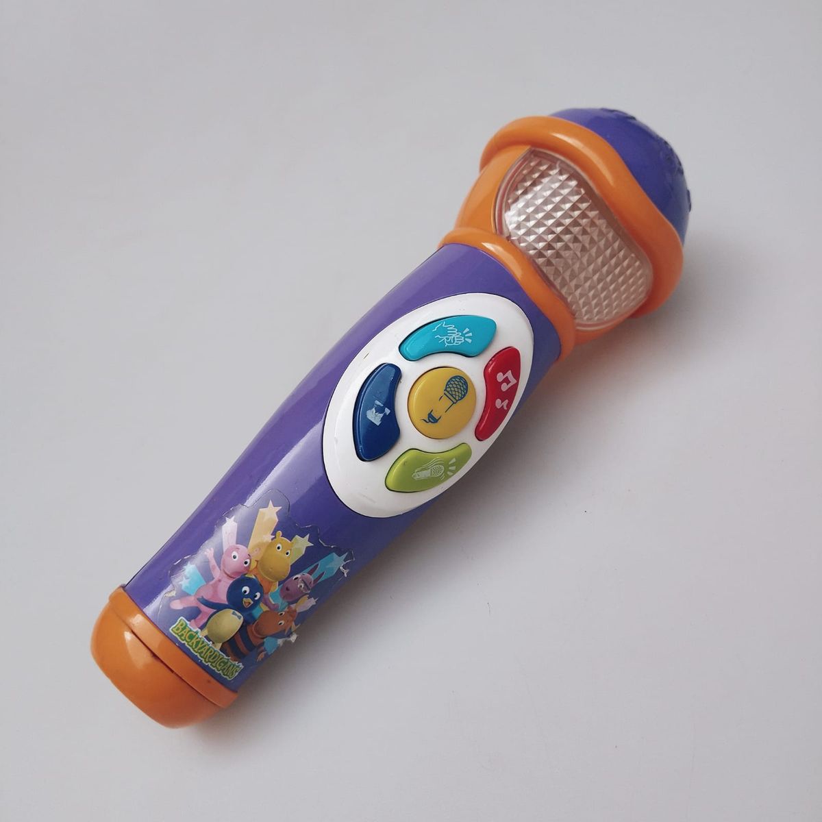 Microfone Musical Karaokê Backyardigans Viacom | Brinquedo para Bebês ...