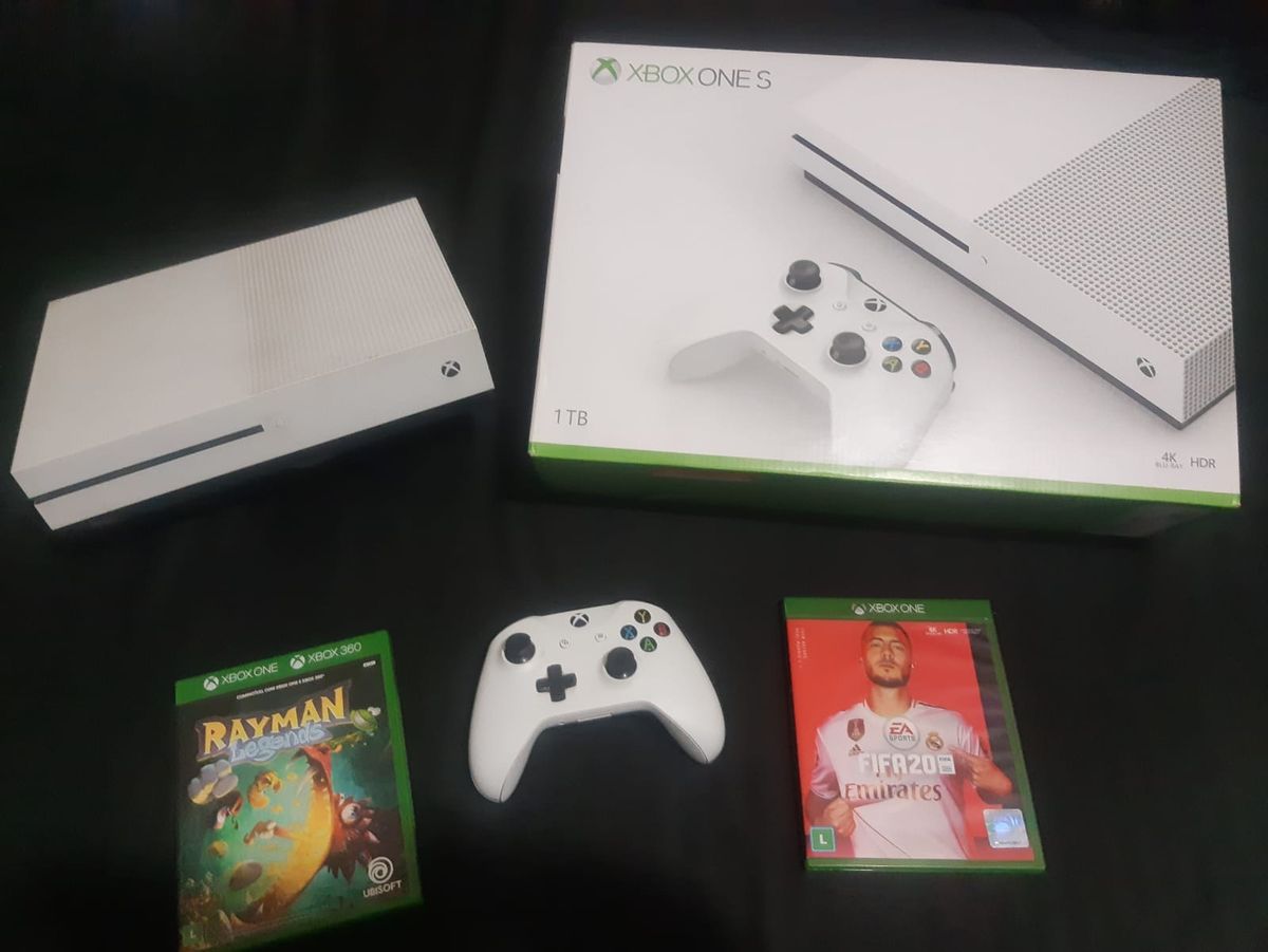 Microsoft Xbox One S 1tb Console de Videogame Xbox One Usado 94400806 enjoei