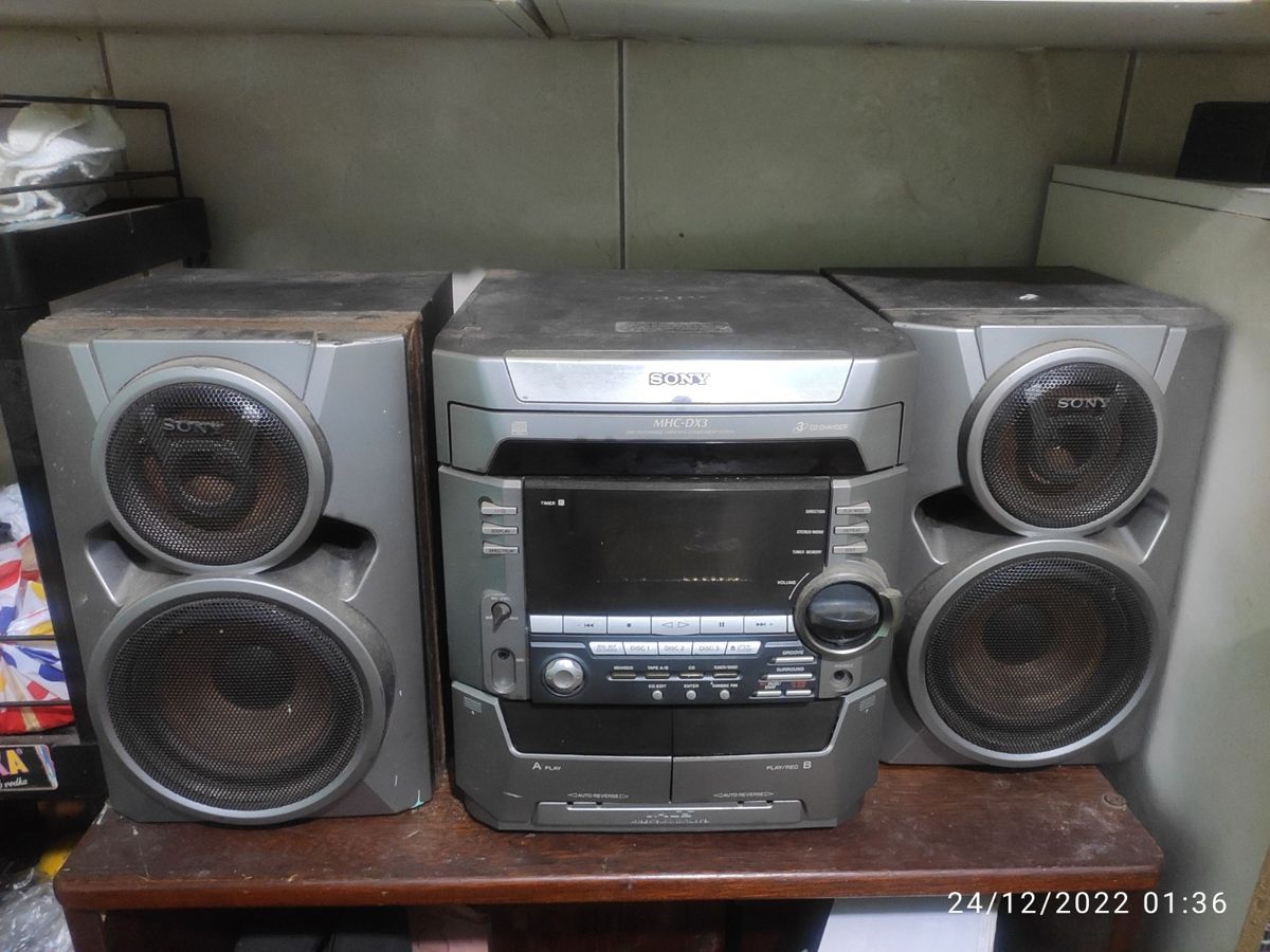 Microsystem | Item de Música Sony Mhc Dx3 Usado 80255220 | enjoei