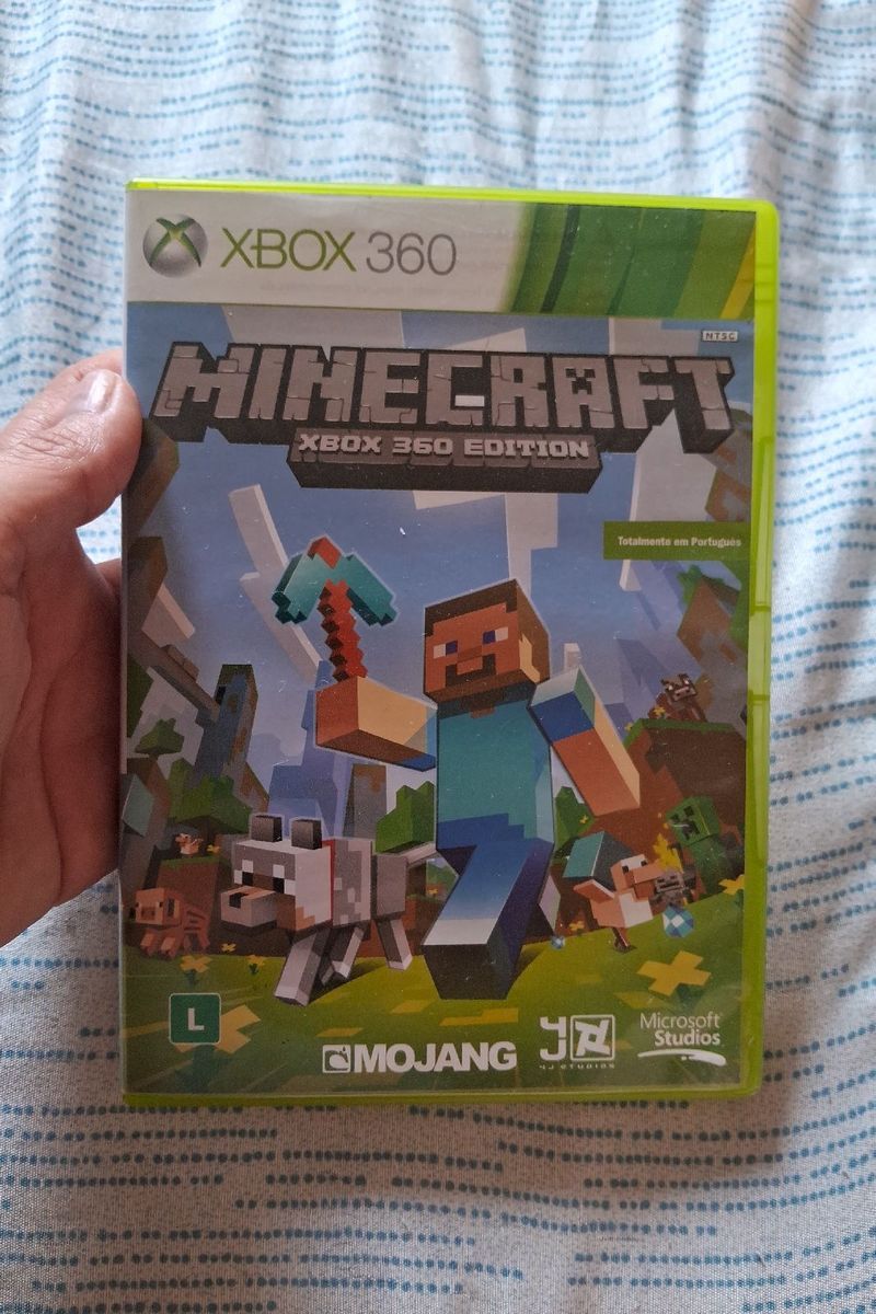 Minecraft Jogo Xbox, Jogo de Videogame Xbox Usado 90988183