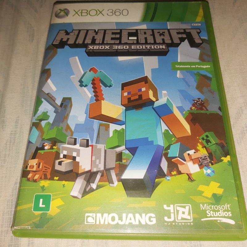 Jogo Minecraft Xbox 360 Original Em Português Envio Rápido