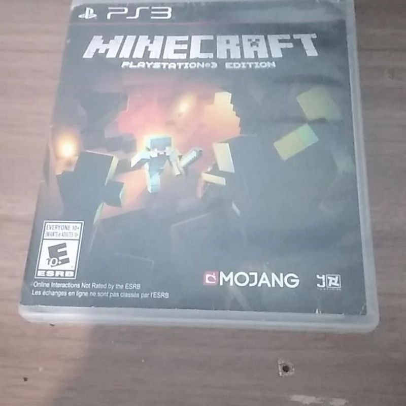Minecraft PS3 jogo mídia física original Play 3