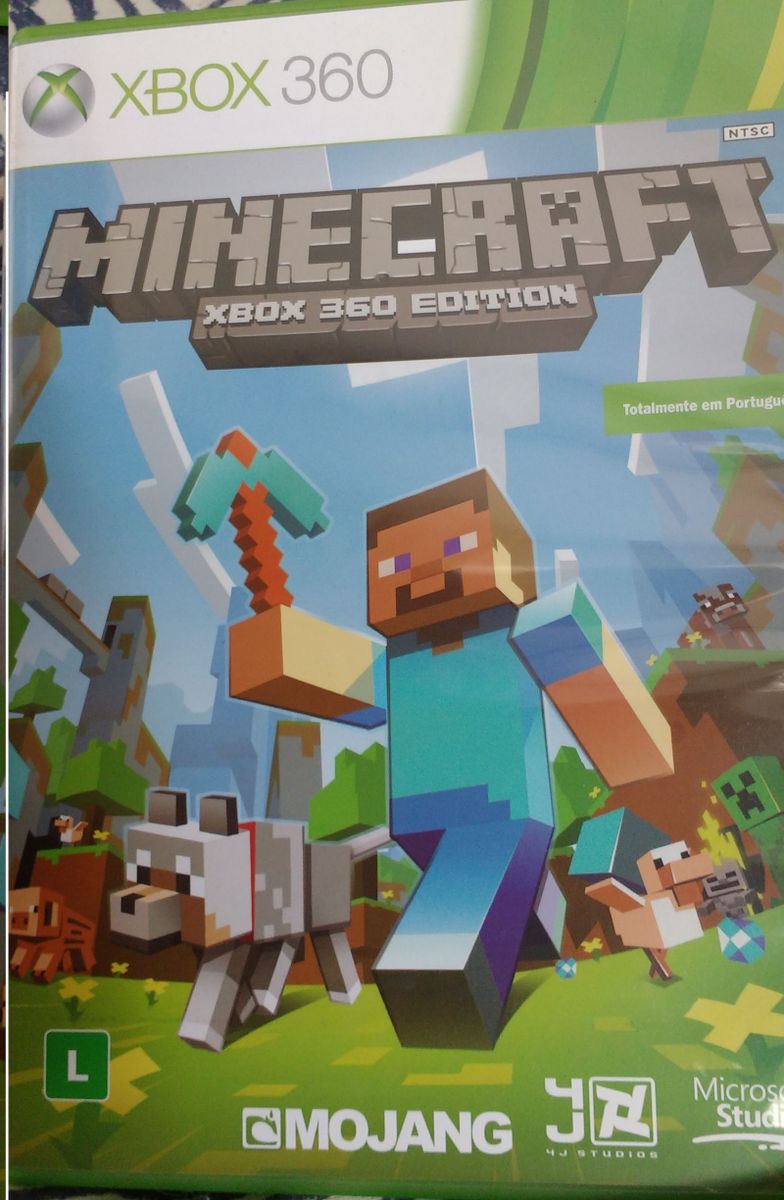 Minecraft Original Xbox 360 | Jogo de Videogame Xbox360 Usado 17655702 ...