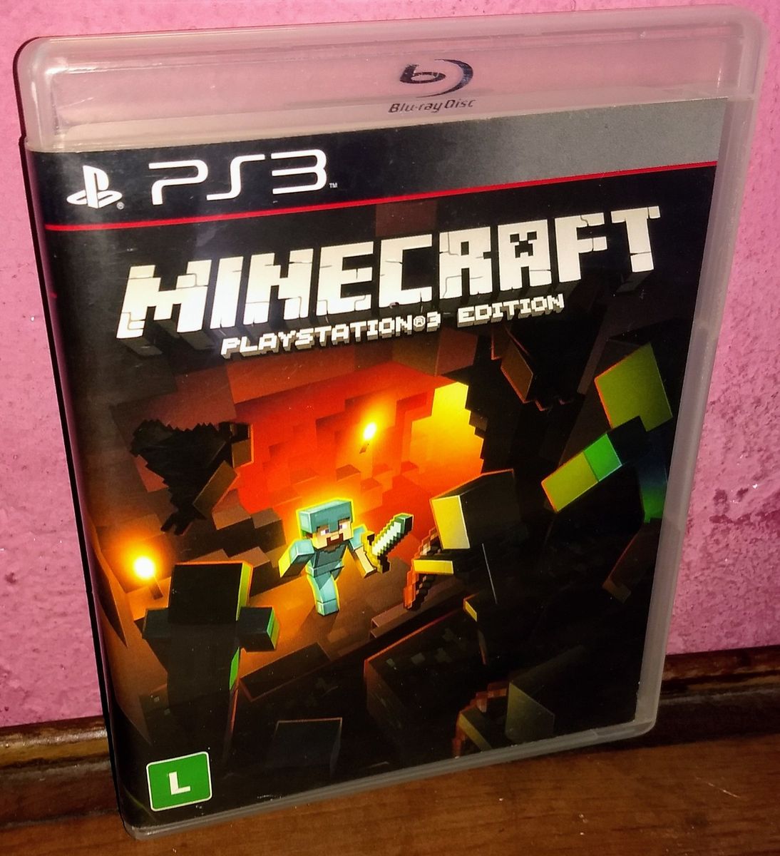 Minecraft - Ps3 - Jogo Oficial - Envio na mesma hora - Videogames - Bengui,  Belém 1256913882