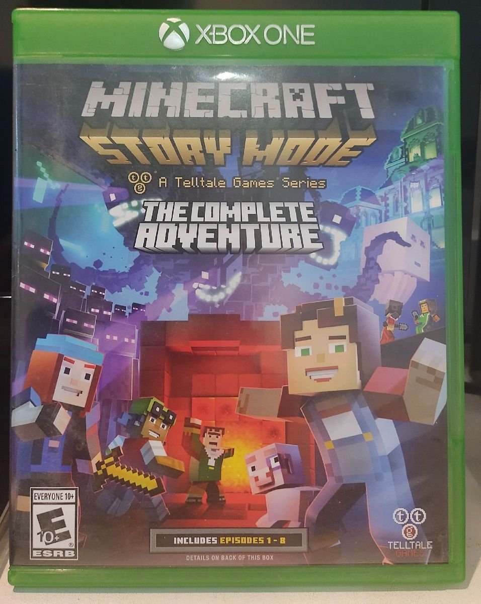 Jogo Minecraft: Story Mode (The Complete Adventure) - Xbox 360