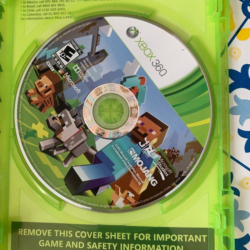 Jogo Minecraft Xbox One Edition original lacrado para Xbox One no estado  sem