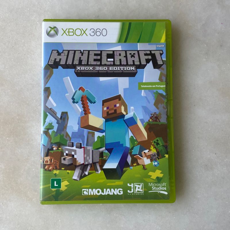 Minecraft Xbox 360 Edition, Jogo de Videogame Xbox 360 Usado 87811718