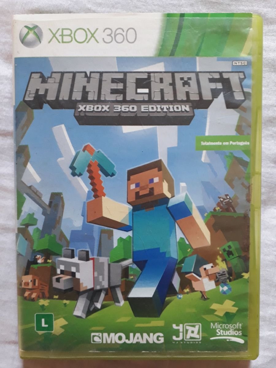 Jogo Minecraft Xbox 360 Edition - Original | Jogo de Computador Microsoft  Usado 34346085 | enjoei