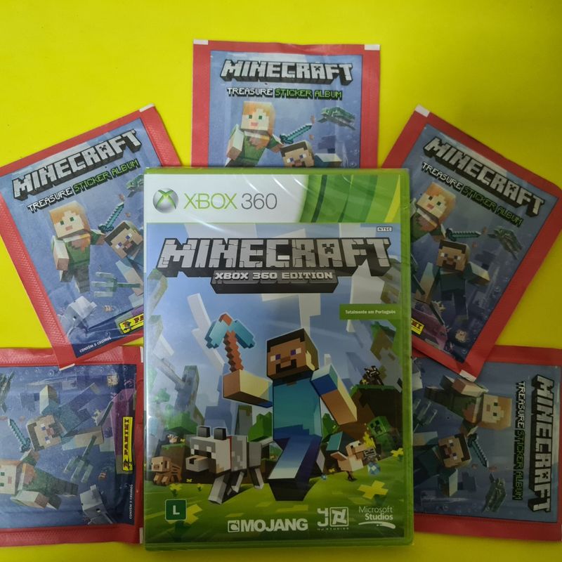 Jogo Minecraft original xbox 360 - Tudo-Games-Retro