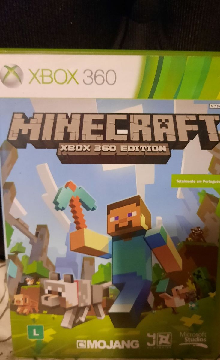 Minecraft xbox edition (xbox um) usado rus xbox um xbox 360 jogo passar jogo  console usado jogo de vídeo jogo famicom caixa de jogo - AliExpress