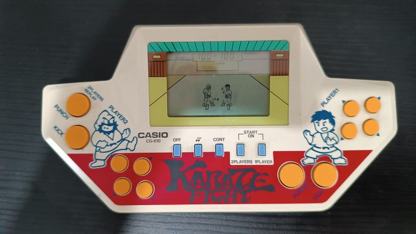 Mini Casio Game Karatê Fight (original de 1986) | Jogo de Videogame ...