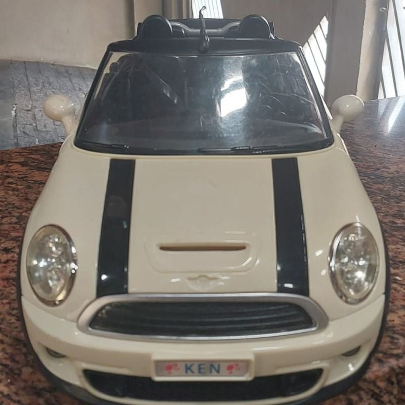 Mini cooper best sale barbie car