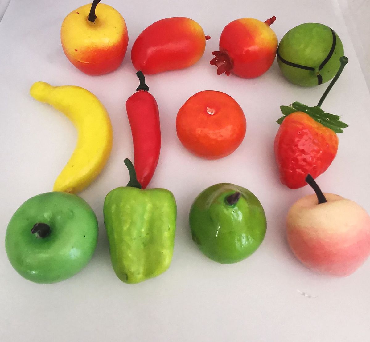 Mini Frutas Artificiais,pacote com 12 Frutas Sortidas. | Item de ...